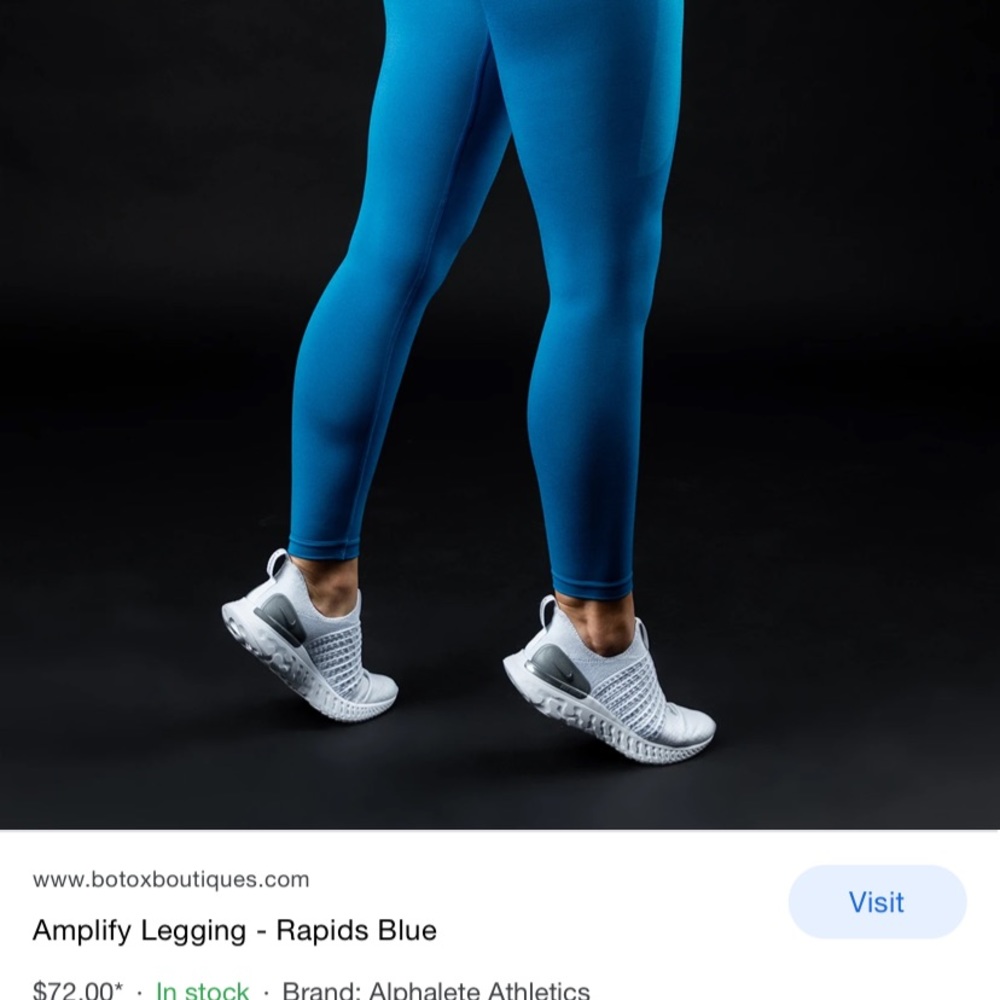 ISO rapids blue amplify leggings xs.